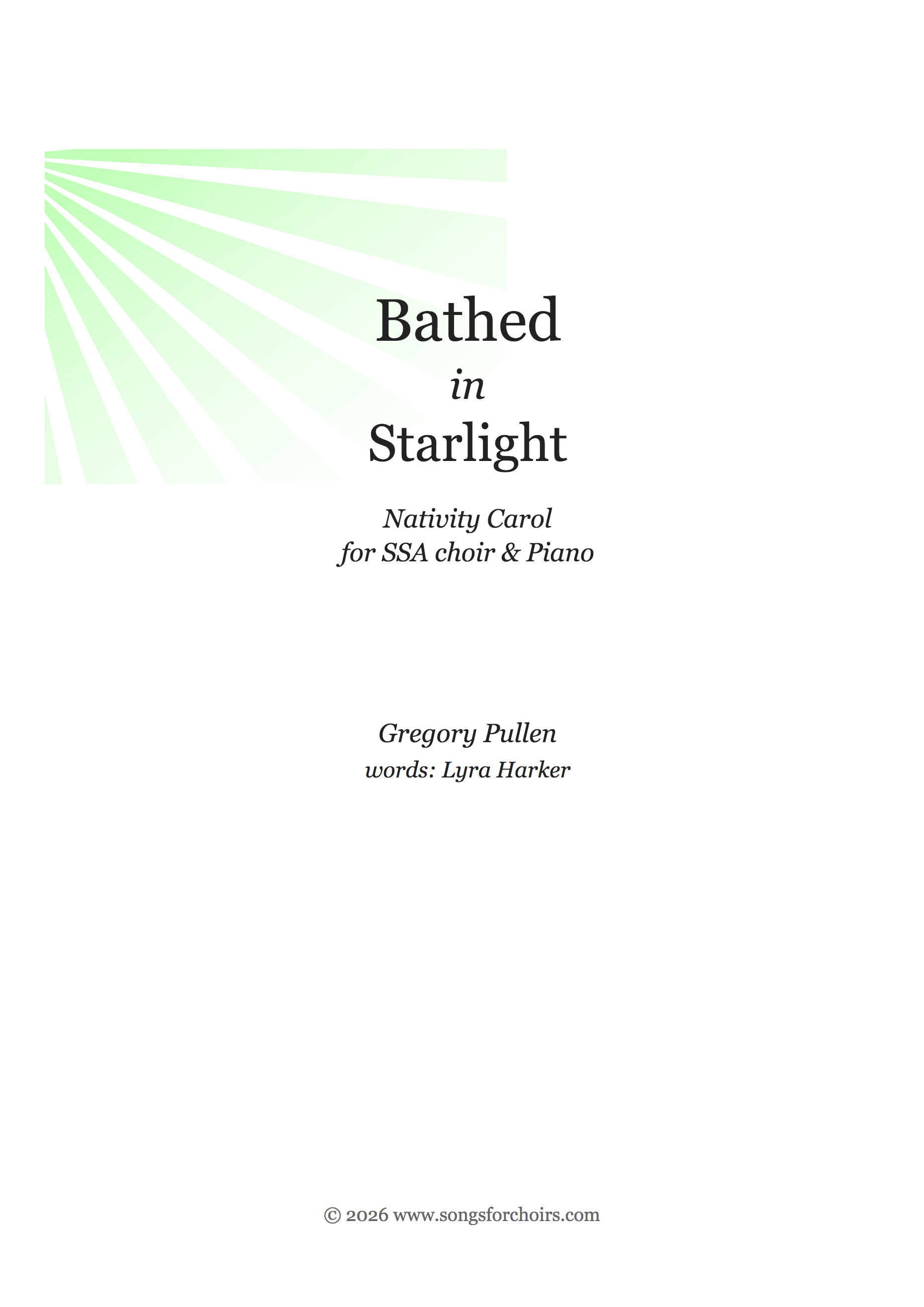 Bathed in Starlight cover